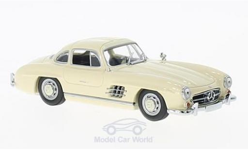 Mercedes 300 SL 1/43 Maxichamps SL (W198I) beige 1955 diecast model cars
