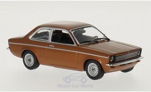 Diecast model cars Opel Kadett E 1/43 Maxichamps C metallic brown 1974 Opel Kadett E 1/43 Maxichamps C metallic brown 1974 diecast model cars