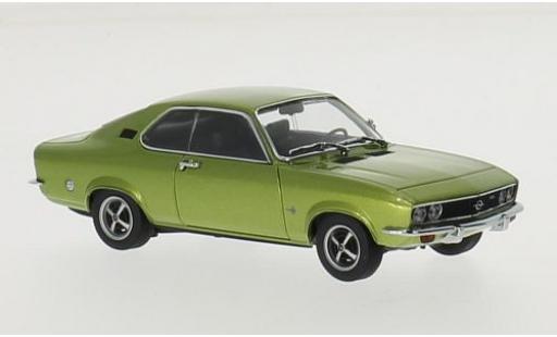 Opel Manta 1/43 Maxichamps A metallic green 1970 diecast model cars