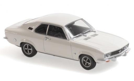 Opel Manta 1/43 Maxichamps A white 1970 diecast model cars