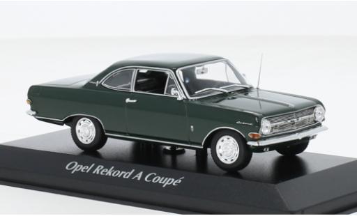 Opel Rekord 1/43 Maxichamps A Coupe gr&uuml;n 1962 1:43 diecast model cars