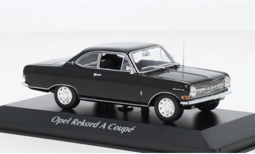 Opel Rekord 1/43 Maxichamps A Coupe schwarz 1962 1:43 diecast model cars