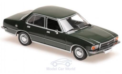 Diecast model cars Opel Rekord 1/43 Maxichamps D green 1975 Opel Rekord 1/43 Maxichamps D green 1975 diecast model cars