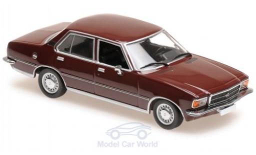 Diecast model cars Opel Rekord 1/43 Maxichamps D red 1975 Opel Rekord 1/43 Maxichamps D red 1975 diecast model cars