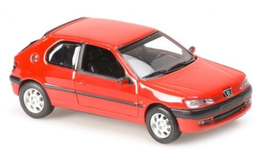 Diecast model cars Peugeot 306 1/43 Maxichamps red 1998 Peugeot 306 1/43 Maxichamps red 1998 diecast model cars