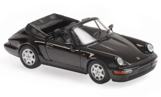 Diecast model cars Porsche 964 1/43 Maxichamps 911 Carrera 4 Cabriolet () black 1990 Porsche 964 1/43 Maxichamps 911 Carrera 4 Cabriolet () black 1990 diecast model cars