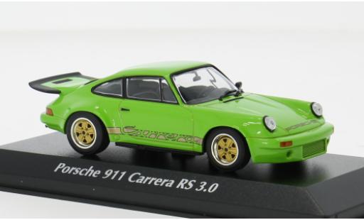 Diecast model cars Porsche 930 RS 1/43 Maxichamps 911 Carrera 3.0 weiss/blau 1974 1:43 Porsche 930 RS 1/43 Maxichamps 911 Carrera 3.0 weiss/blau 1974 1:43 diecast model cars