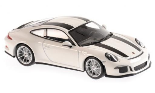 Porsche 991 R 1/43 Maxichamps 911 R () white/black 2016 diecast model cars