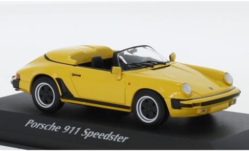 Diecast model cars Porsche 930 Speedster 1/43 Maxichamps 911 Speedster yellow 1988 Porsche 930 Speedster 1/43 Maxichamps 911 Speedster yellow 1988 diecast model cars