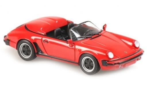 Porsche 930 Speedster 1/43 Maxichamps 911 Speedster red 1988 diecast model cars