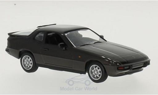 Diecast model cars Porsche 924 1/43 Maxichamps metallic brown 1984 Porsche 924 1/43 Maxichamps metallic brown 1984 diecast model cars