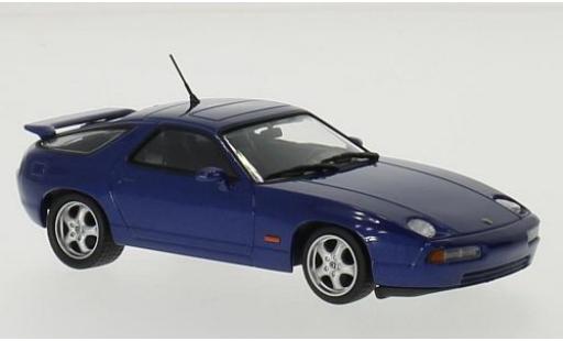 Diecast model cars Porsche 928 1/43 Maxichamps GTS metallic blue 1991 Porsche 928 1/43 Maxichamps GTS metallic blue 1991 diecast model cars