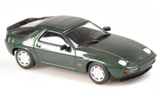 Diecast model cars Porsche 928 1/43 Maxichamps S metallic green 1979 Porsche 928 1/43 Maxichamps S metallic green 1979 diecast model cars