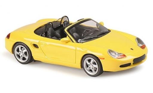 Diecast model cars Porsche Boxster 1/43 Maxichamps S yellow 1999 Porsche Boxster 1/43 Maxichamps S yellow 1999 diecast model cars