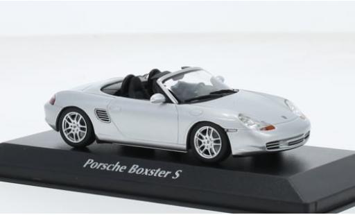Diecast model cars Porsche Boxster 1/43 Maxichamps S silber 2002 1:43 Porsche Boxster 1/43 Maxichamps S silber 2002 1:43 diecast model cars