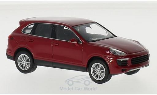 Porsche Cayenne S 1/43 Maxichamps red 2014 diecast model cars