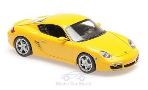 Diecast model cars Porsche Cayman S 1/43 Maxichamps S yellow 2005 Porsche Cayman S 1/43 Maxichamps S yellow 2005 diecast model cars