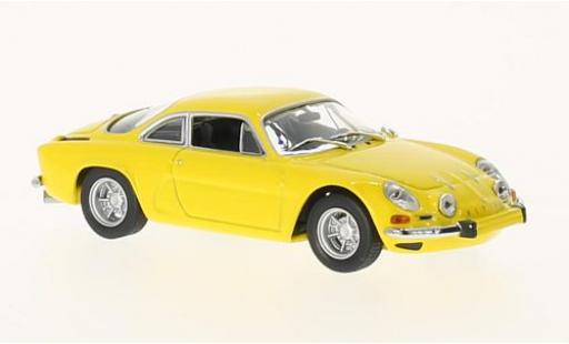 Alpine A110 1/43 Maxichamps Renault yellow 1971 diecast model cars