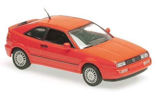 Diecast model cars Volkswagen Corrado 1/43 Maxichamps G60 red 1990 Volkswagen Corrado 1/43 Maxichamps G60 red 1990 diecast model cars