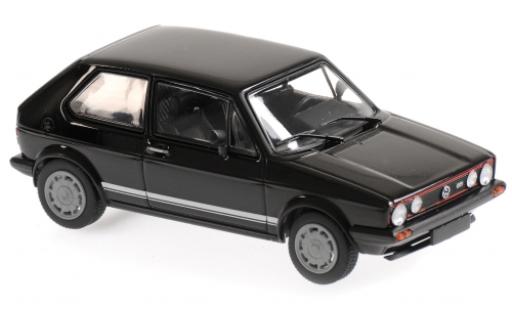 Volkswagen Golf 1/43 Maxichamps I GTI black 1983 diecast model cars