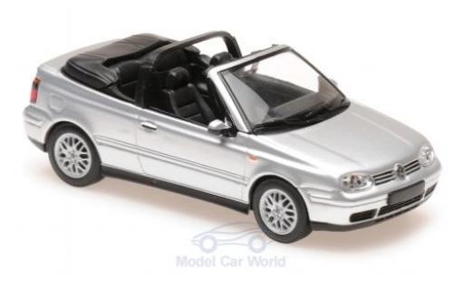 Volkswagen Golf 1/43 Maxichamps IV Cabriolet grey 1998 diecast model cars