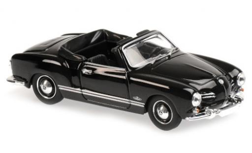 Diecast model cars Volkswagen Karmann 1/43 Maxichamps Ghia Cabriolet (Typ 14) black 1955 Volkswagen Karmann 1/43 Maxichamps Ghia Cabriolet (Typ 14) black 1955 diecast model cars