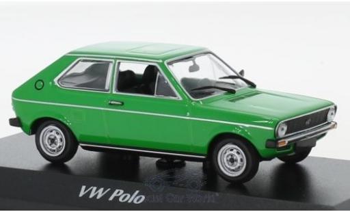Diecast model cars Volkswagen Polo 1/43 Maxichamps green 1979 Volkswagen Polo 1/43 Maxichamps green 1979 diecast model cars