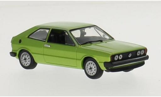 Diecast model cars Volkswagen Scirocco 1/43 Maxichamps metallic green 1974 Volkswagen Scirocco 1/43 Maxichamps metallic green 1974 diecast model cars