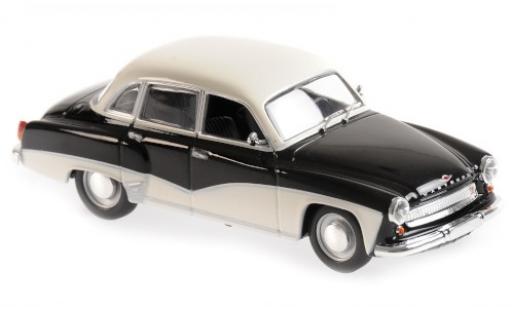 Wartburg 311 1/43 Maxichamps black/white 1959 diecast model cars
