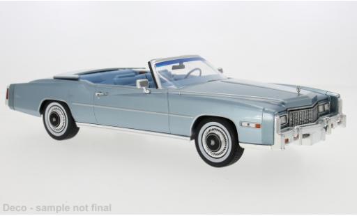 Diecast model cars Cadillac Eldorado 1/18 MCG Cabriolet metallise blau 1976 1:18 Cadillac Eldorado 1/18 MCG Cabriolet metallise blau 1976 1:18 diecast model cars