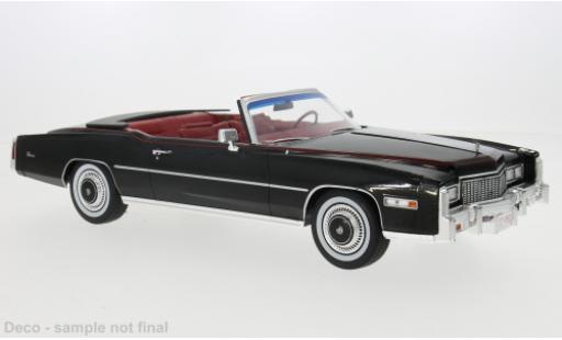 Diecast model cars Cadillac Eldorado 1/18 MCG Cabriolet schwarz 1976 1:18 Cadillac Eldorado 1/18 MCG Cabriolet schwarz 1976 1:18 diecast model cars