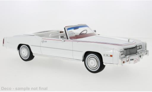 Diecast model cars Cadillac Eldorado 1/18 MCG Cabriolet weiss 1976 1:18 Cadillac Eldorado 1/18 MCG Cabriolet weiss 1976 1:18 diecast model cars
