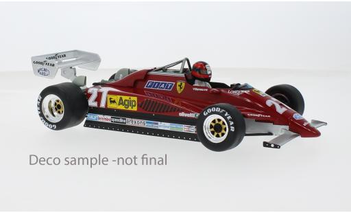 Ferrari 126 1/18 MCG C2 No.27 Scuderia SpA SEFAC Formel 1 GP Belgien 1982 1:18 diecast model cars