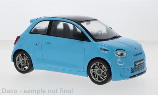 Fiat 500 1/18 MCG e Abarth blau 2024 1:18 diecast model cars
