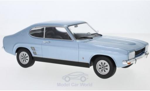 Diecast model cars Ford Capri 1/18 MCG MKI 1600 XL metallic blue 1973 Ford Capri 1/18 MCG MKI 1600 XL metallic blue 1973 diecast model cars