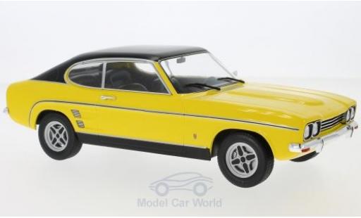 Diecast model cars Ford Capri 1/18 MCG MKI 2000 GXL yellow/black 1973 Ford Capri 1/18 MCG MKI 2000 GXL yellow/black 1973 diecast model cars