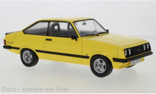 Diecast model cars Ford Escort 1/18 MCG MK II RS 2000 yellow 1976 Ford Escort 1/18 MCG MK II RS 2000 yellow 1976 diecast model cars