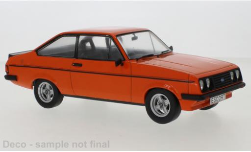Diecast model cars Ford Escort 1/18 MCG MK II RS 2000 orange 1977 Exklusiv bei Model Car World Ford Escort 1/18 MCG MK II RS 2000 orange 1977 Exklusiv bei Model Car World diecast model cars