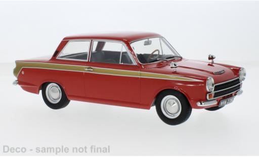 Diecast model cars Lotus Cortina 1/18 MCG Ford MK I rot/gold 1966 1:18 Lotus Cortina 1/18 MCG Ford MK I rot/gold 1966 1:18 diecast model cars