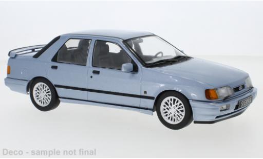 Ford Sierra 1/18 MCG Cosworth metallic blue 1988 diecast model cars