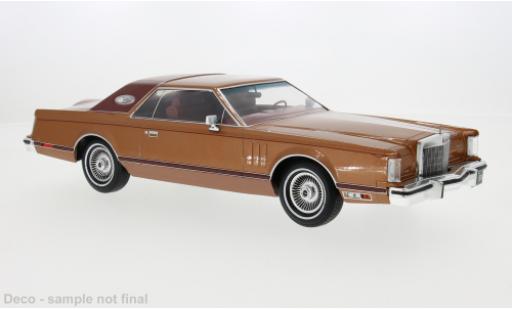 Diecast model cars Lincoln Continental 1/18 MCG Mark V kupfer 1978 1:18 Lincoln Continental 1/18 MCG Mark V kupfer 1978 1:18 diecast model cars
