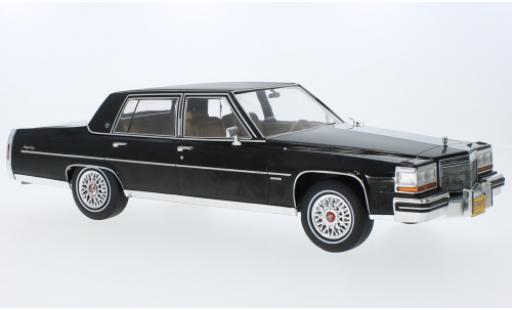 Diecast model cars Cadillac Fleetwood 1/18 MCG Brougham black 1982 Cadillac Fleetwood 1/18 MCG Brougham black 1982 diecast model cars