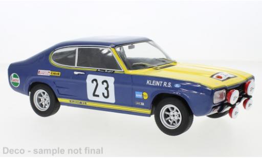 Diecast model cars Ford Capri 1/18 MCG Mk I No.23 Olympia Rally 1972 Ford Capri 1/18 MCG Mk I No.23 Olympia Rally 1972 diecast model cars