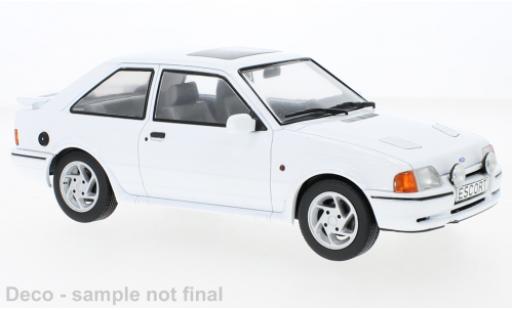 Diecast model cars Ford Escort 1/18 MCG RS Turbo S2 white 1990 Ford Escort 1/18 MCG RS Turbo S2 white 1990 diecast model cars