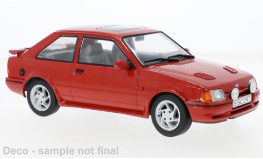 Ford Escort 1/18 MCG RS Turbo S2 red 1990 diecast model cars