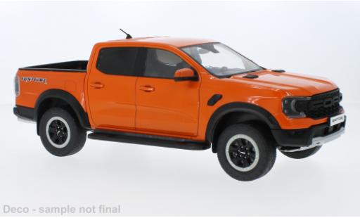 Ford Ranger 1/18 MCG Raptor orange 2023 diecast model cars