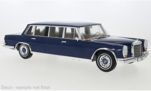Diecast model cars Mercedes 600 1/18 MCG (W100) blue 1969 Mercedes 600 1/18 MCG (W100) blue 1969 diecast model cars