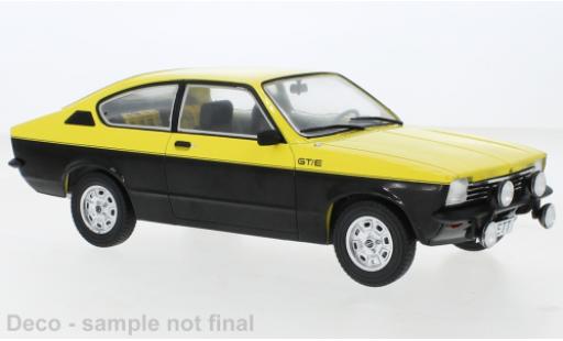 Diecast model cars Opel Kadett 1/18 MCG C Coupe GT/E yellow/black 1975 Opel Kadett 1/18 MCG C Coupe GT/E yellow/black 1975 diecast model cars
