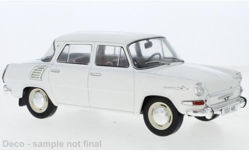 Skoda 1000 1/18 MCG MB white 1964 diecast model cars
