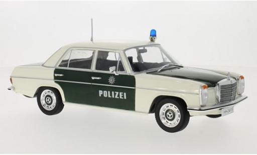 Diecast model cars Mercedes 220 1/18 MCG /8 (W115) green/white Polizei 1973 les portes et capos fermé Mercedes 220 1/18 MCG /8 (W115) green/white Polizei 1973 les portes et capos fermé diecast model cars
